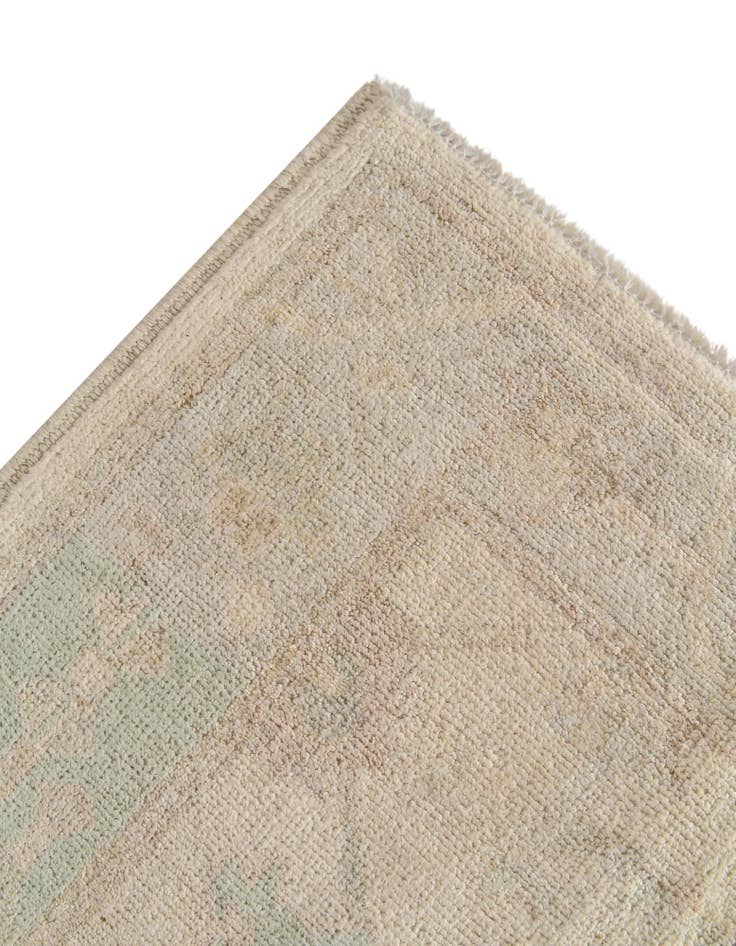 Detail image of 2' 9 x 11' 8 Hand Knotted Oushak Wool Runner Rug