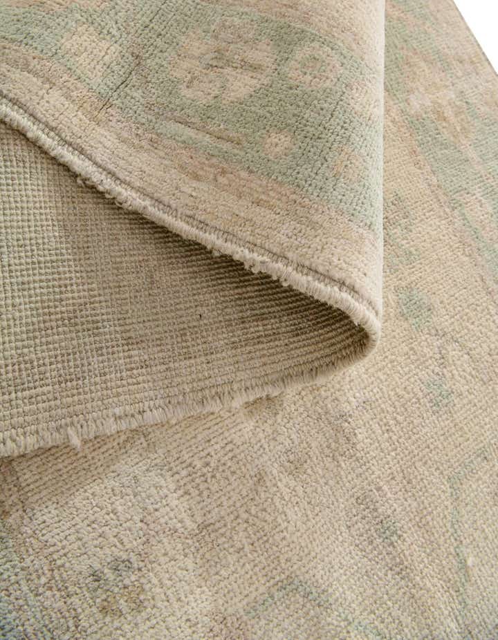 2' 9 x 11' 8 Hand Knotted Oushak Wool Runner Rug