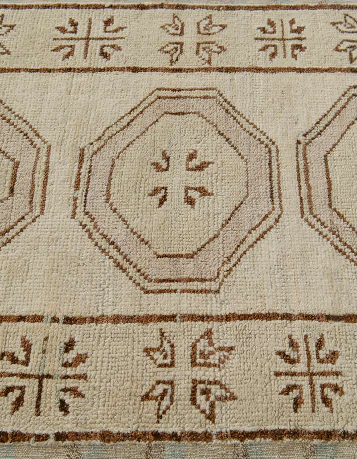 2' 9 x 10' 1 Hand Knotted Oushak Wool Runner Rug