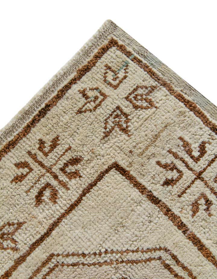 2' 9 x 10' 1 Hand Knotted Oushak Wool Runner Rug
