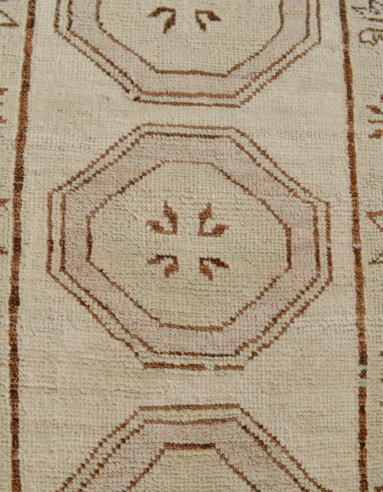 2' 9 x 10' 1 Hand Knotted Oushak Wool Runner Rug