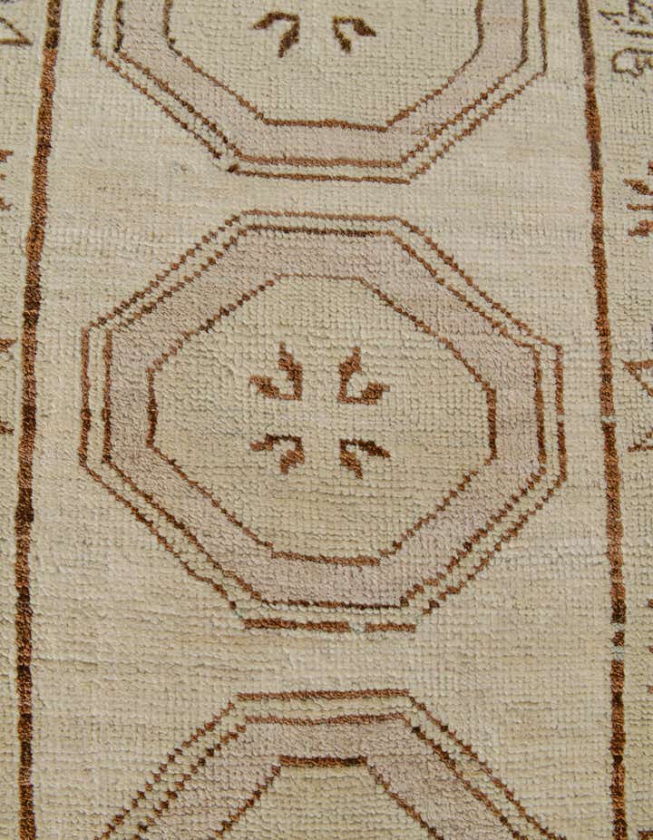 2' 9 x 10' 1 Hand Knotted Oushak Wool Runner Rug