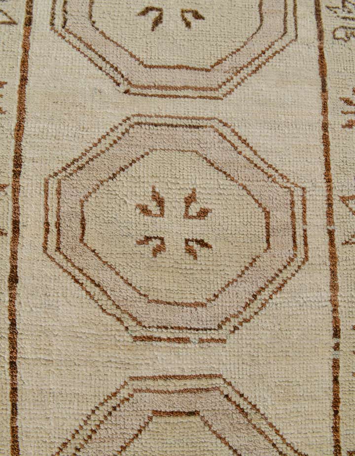 2' 9 x 10' 1 Hand Knotted Oushak Wool Runner Rug