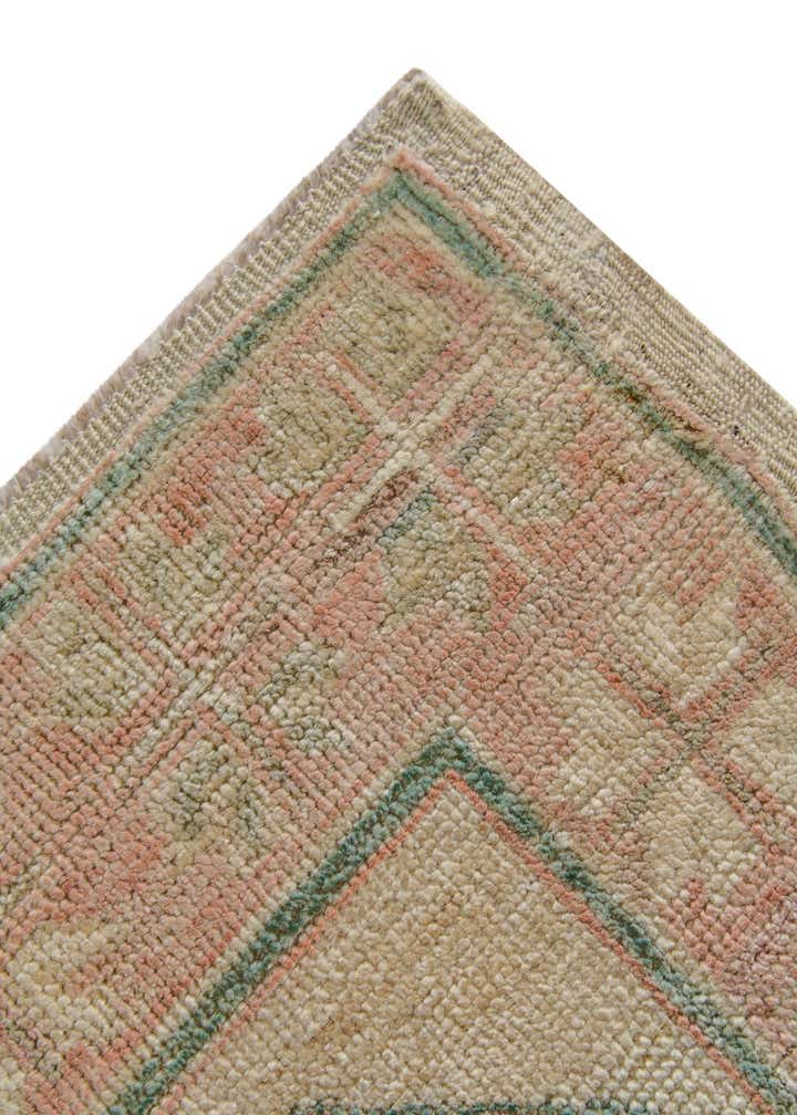 2' 9 x 10' 10 Hand Knotted Oushak Wool Runner Rug