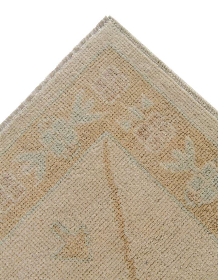 2' 8 x 11' 8 Hand Knotted Oushak Wool Runner Rug