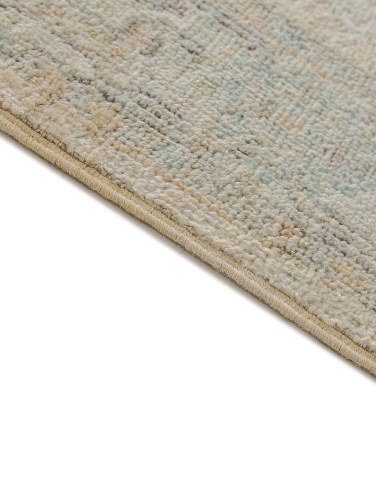 Detail image of 2' 8 x 9' 10 Hand Knotted Oushak Wool Runner Rug