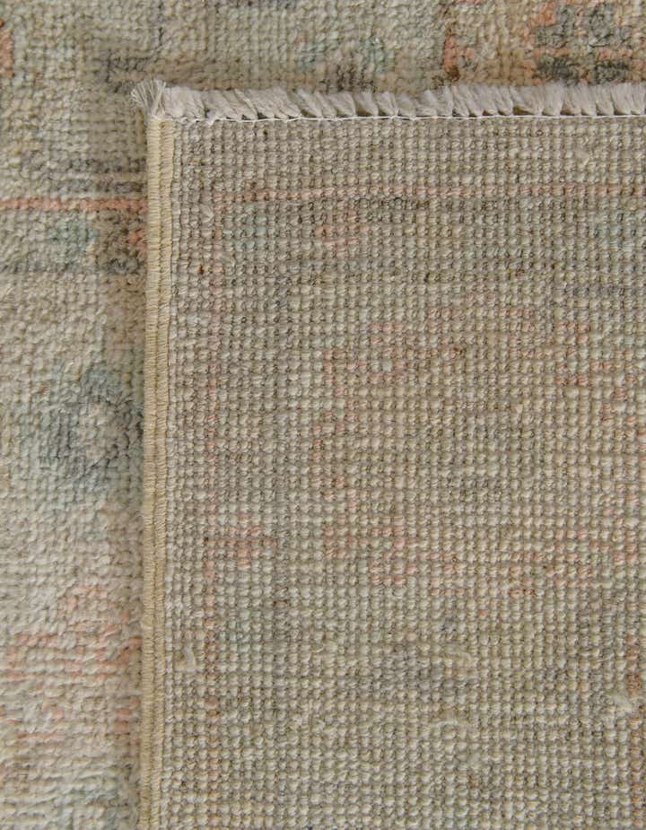 2' 8 x 9' 10 Hand Knotted Oushak Wool Runner Rug
