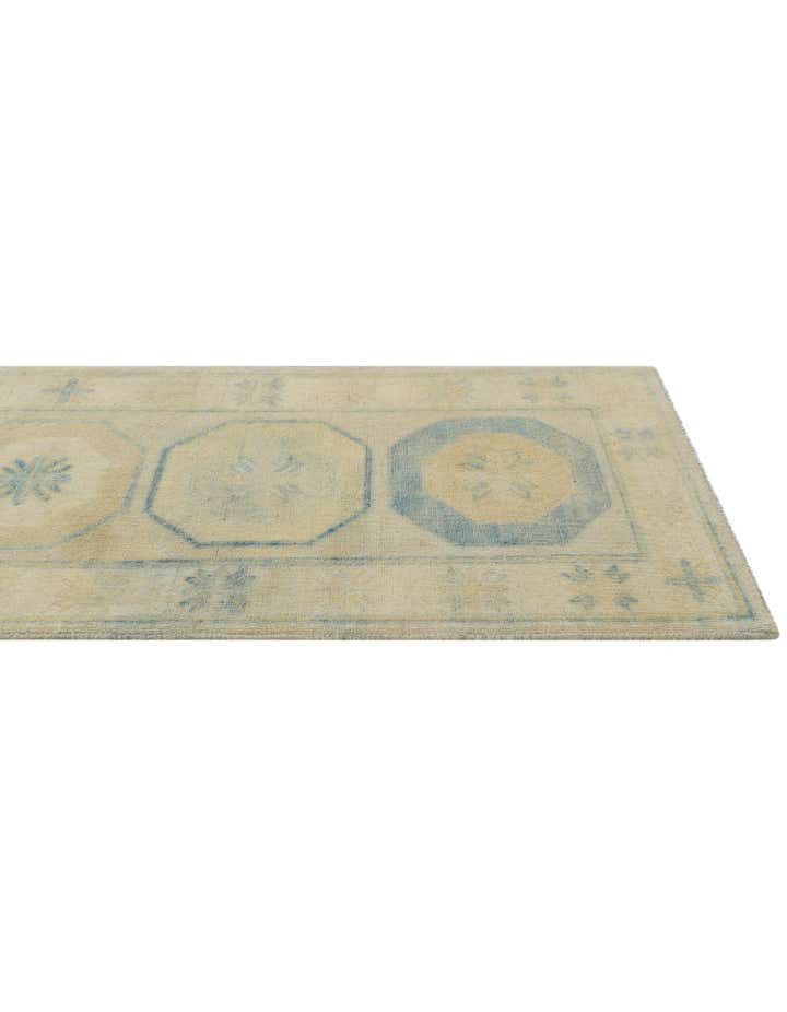 2' 11 x 10' 1 Hand Knotted Oushak Wool Runner Rug