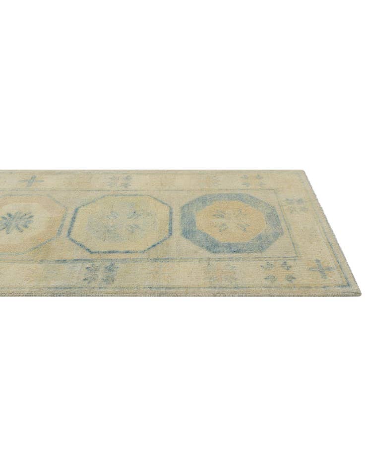 Detail image of 2' 11 x 10' 1 Hand Knotted Oushak Wool Runner Rug