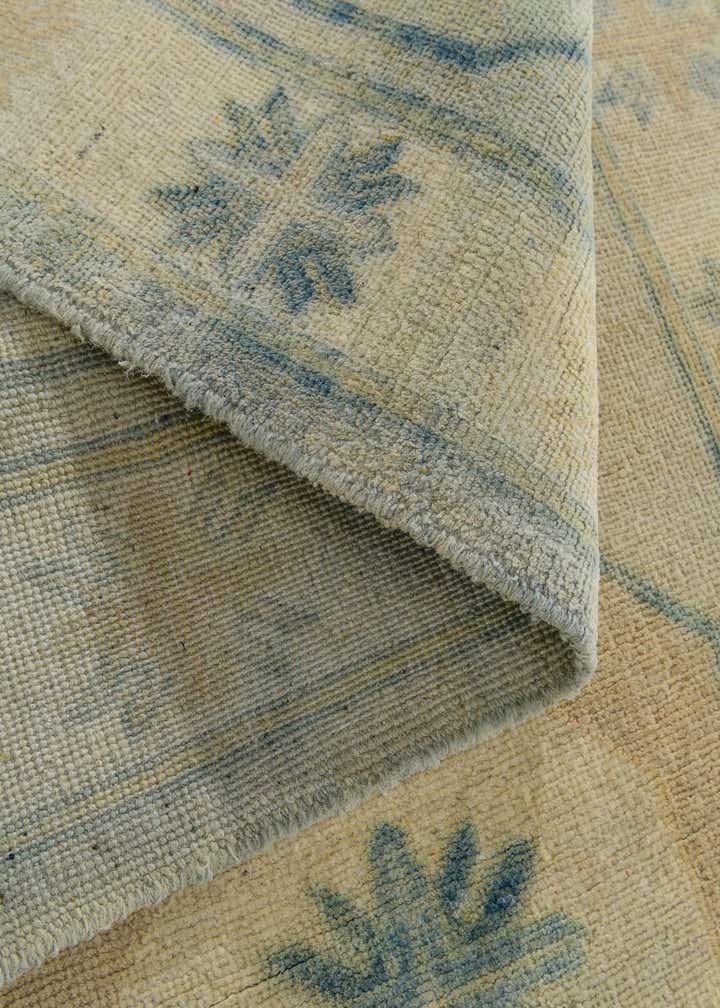 2' 11 x 10' 1 Hand Knotted Oushak Wool Runner Rug