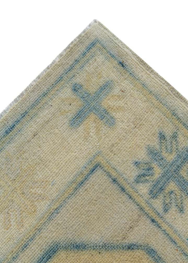 2' 11 x 10' 1 Hand Knotted Oushak Wool Runner Rug
