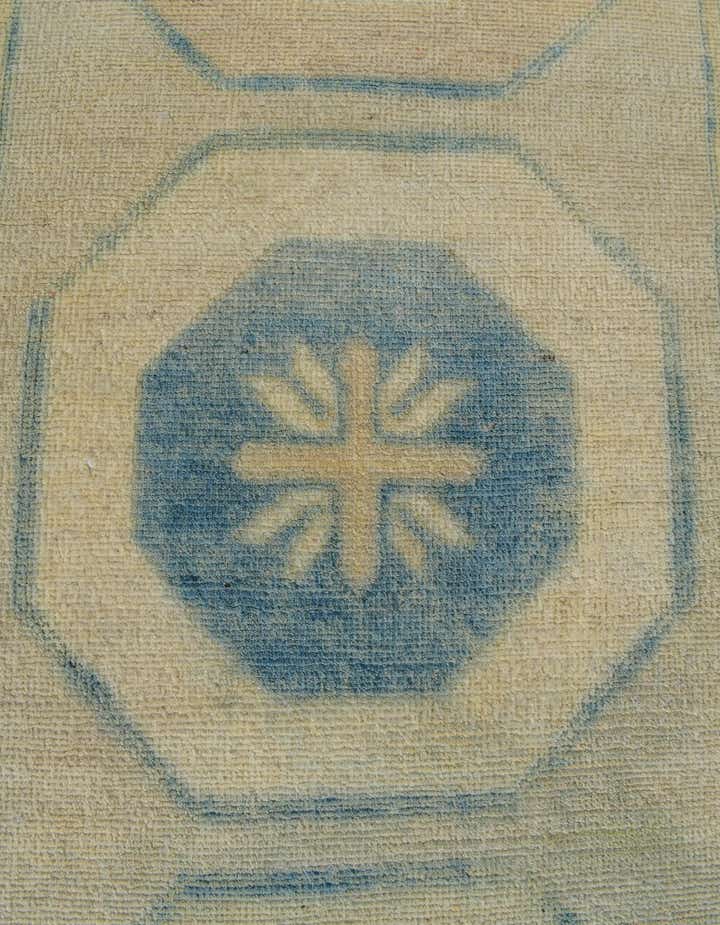 2' 11 x 10' 1 Hand Knotted Oushak Wool Runner Rug