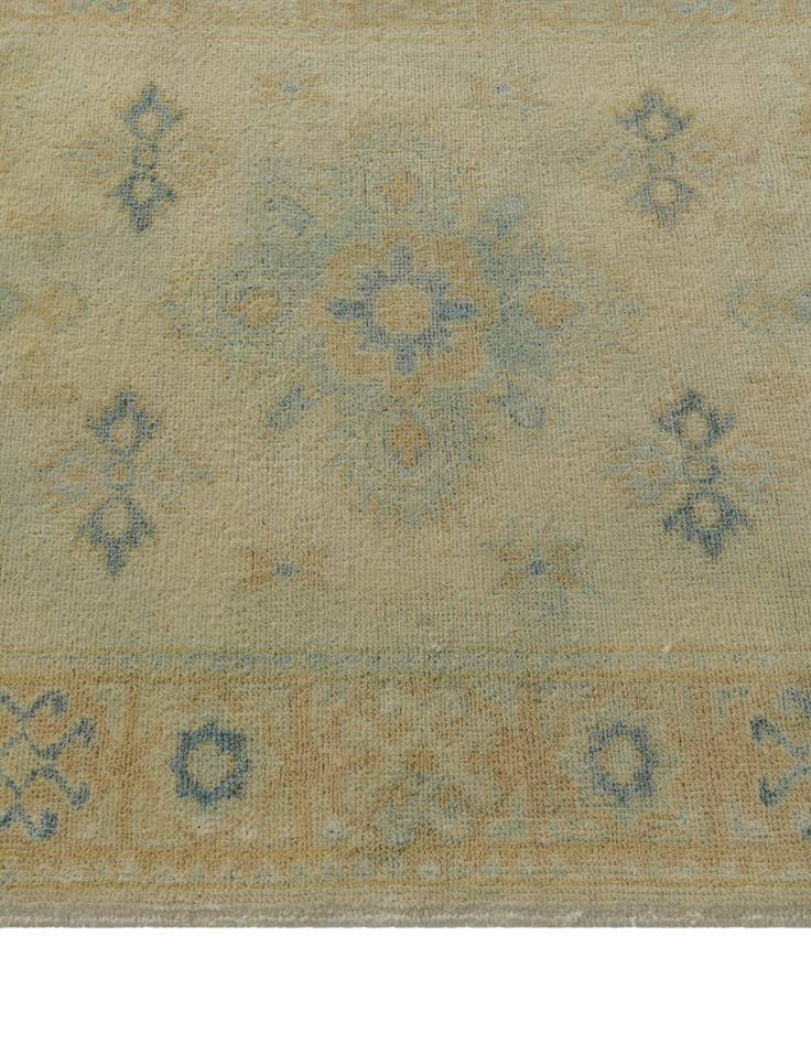 Detail image of 2' 9 x 9' 8  Hand Knotted Oushak Wool Runner Rug