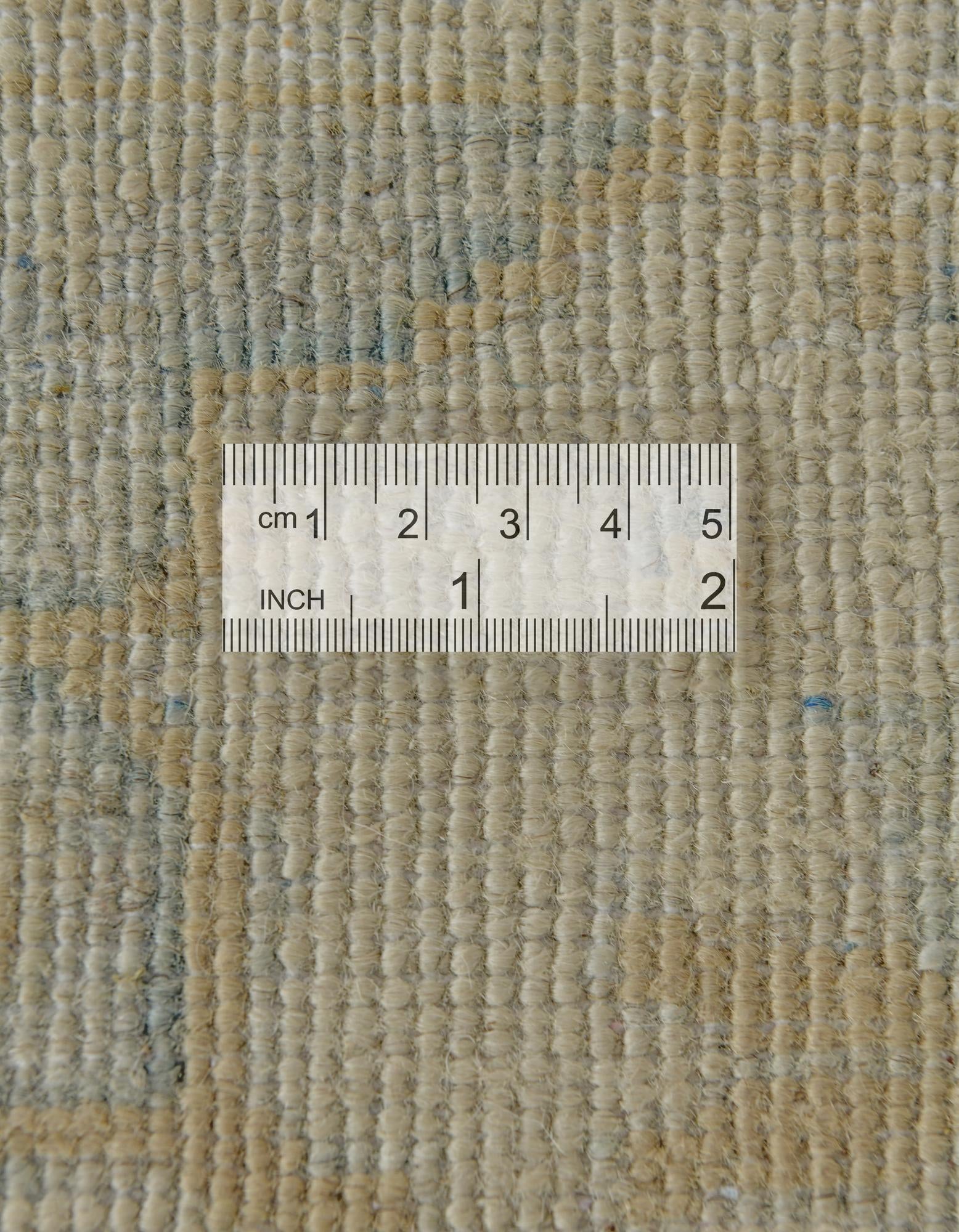 2' 9 x 9' 8 Hand Knotted Oushak Wool Runner Rug