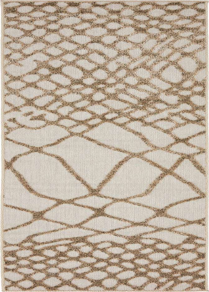 2' x 6' Easy-Clean Modern Indoor / Outdoor Runner Rug