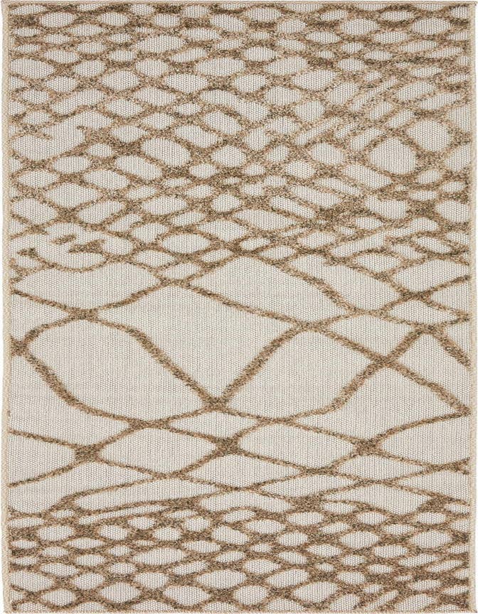 Detail image of 2' x 6' Easy-Clean Modern Indoor / Outdoor Runner Rug