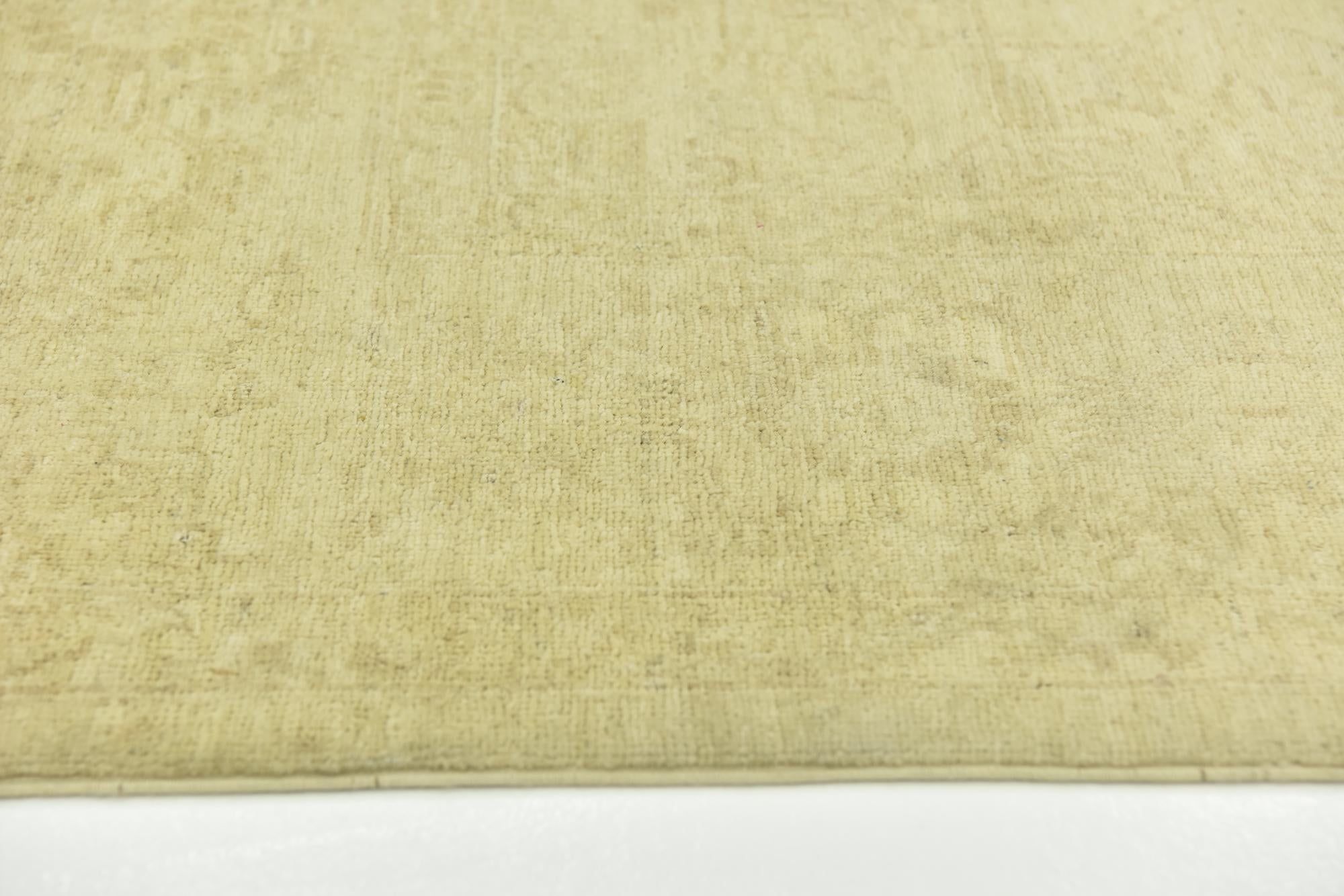 6' 5 x 19' Hand Knotted Over-Dyed Ziegler Runner Rug