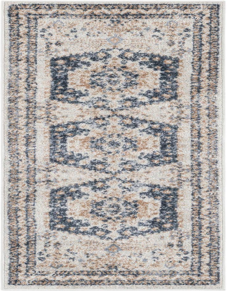 Detail image of 2' x 5' 3 Oxford Runner Rug