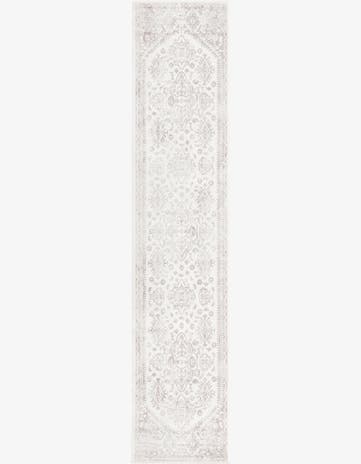 Cream Oxford Runner Rug