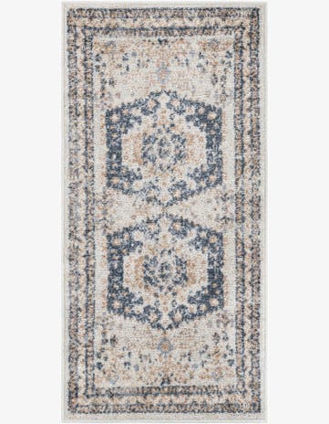 Cream Oxford Runner Rug