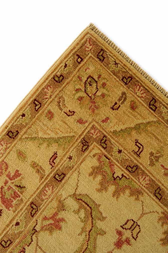 2' 7 x 9' 10 Hand Knotted Pershawar Ziegler Runner Rug