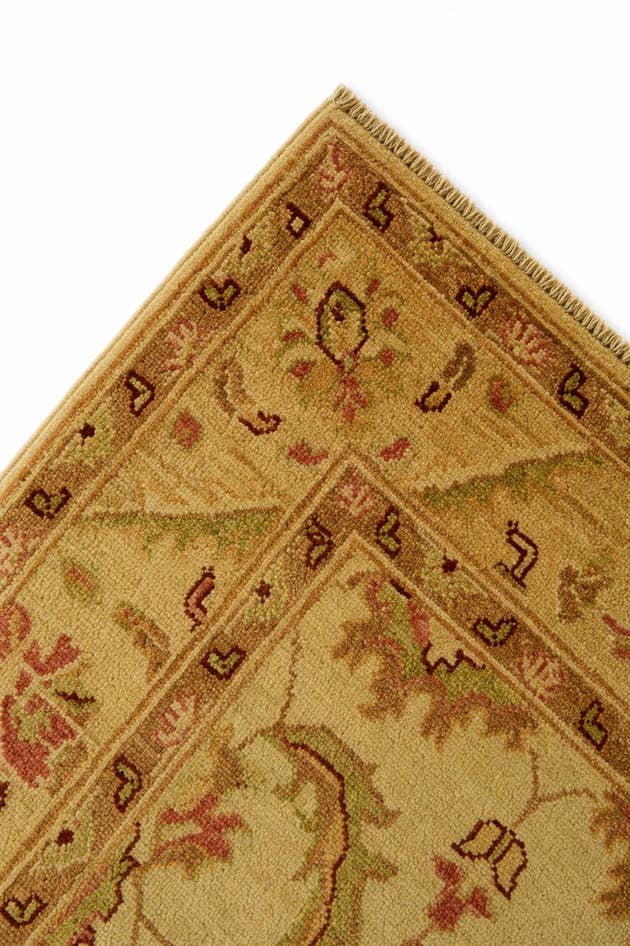 Detail image of 2' 7 x 9' 10 Hand Knotted Pershawar Ziegler Runner Rug