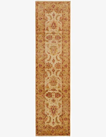 2' 7 x 9' 10 Hand Knotted Pershawar Ziegler Runner Rug