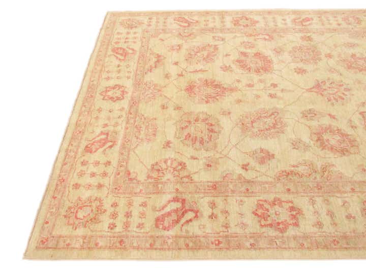 5' 3 x 29' 1 Hand Knotted Peshawar Ziegler Oriental Runner Rug
