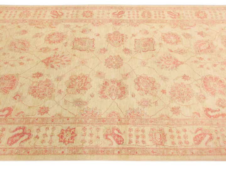 5' 3 x 29' 1 Hand Knotted Peshawar Ziegler Oriental Runner Rug