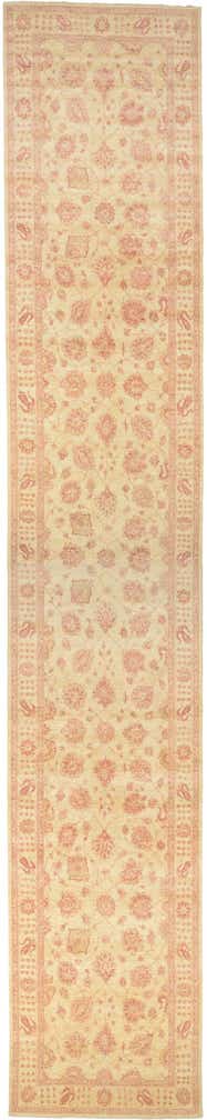 5' 3 x 29' 1 Hand Knotted Peshawar Ziegler Oriental Runner Rug