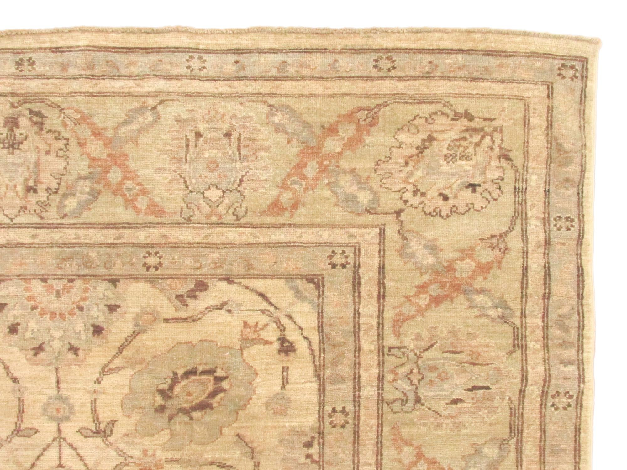8' 3 x 32' 9 Hand Knotted Peshawar Ziegler Oriental Runner Rug