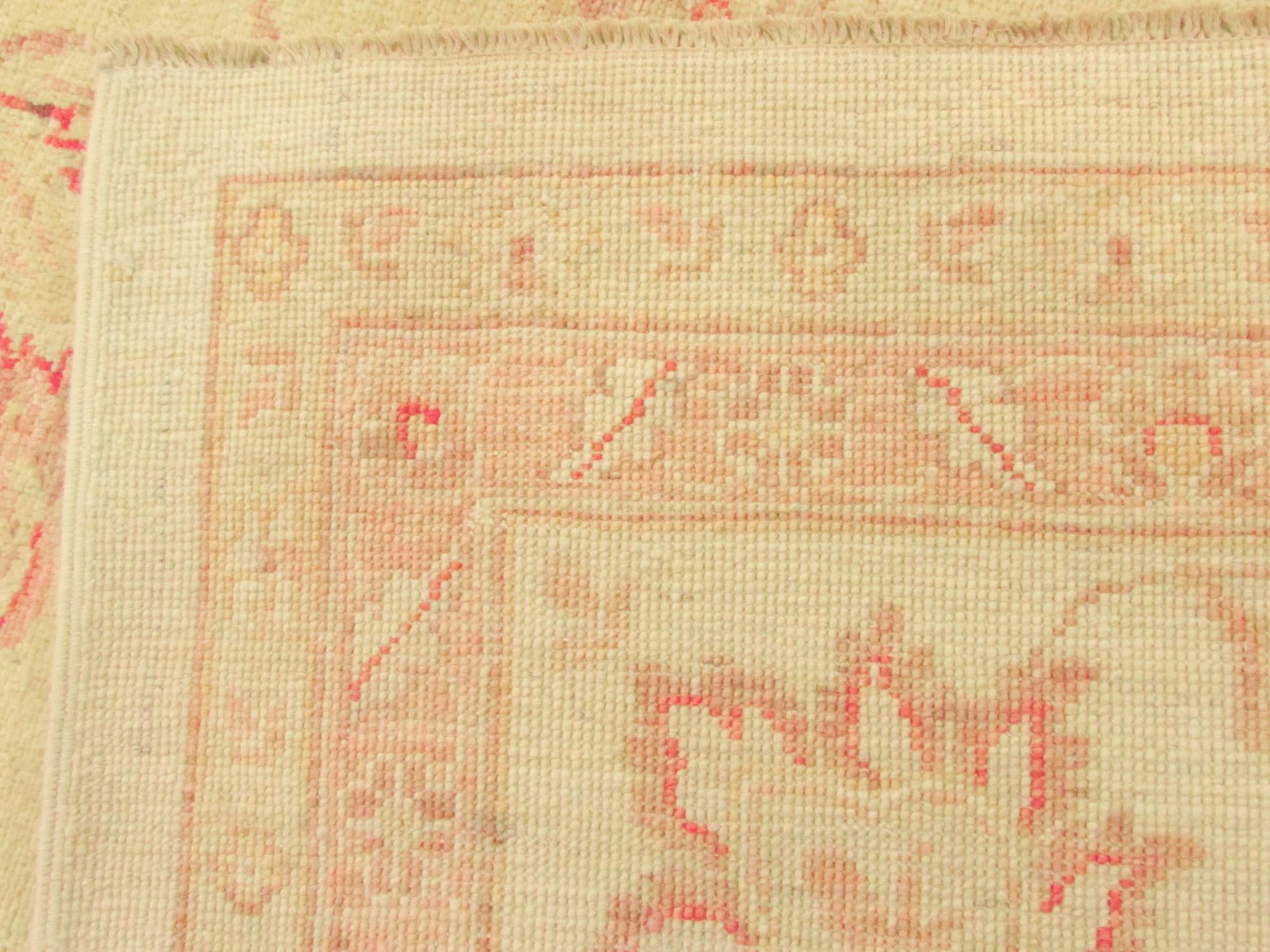 7' 4 x 21' 7 Hand Knotted Peshawar Ziegler Oriental Runner Rug