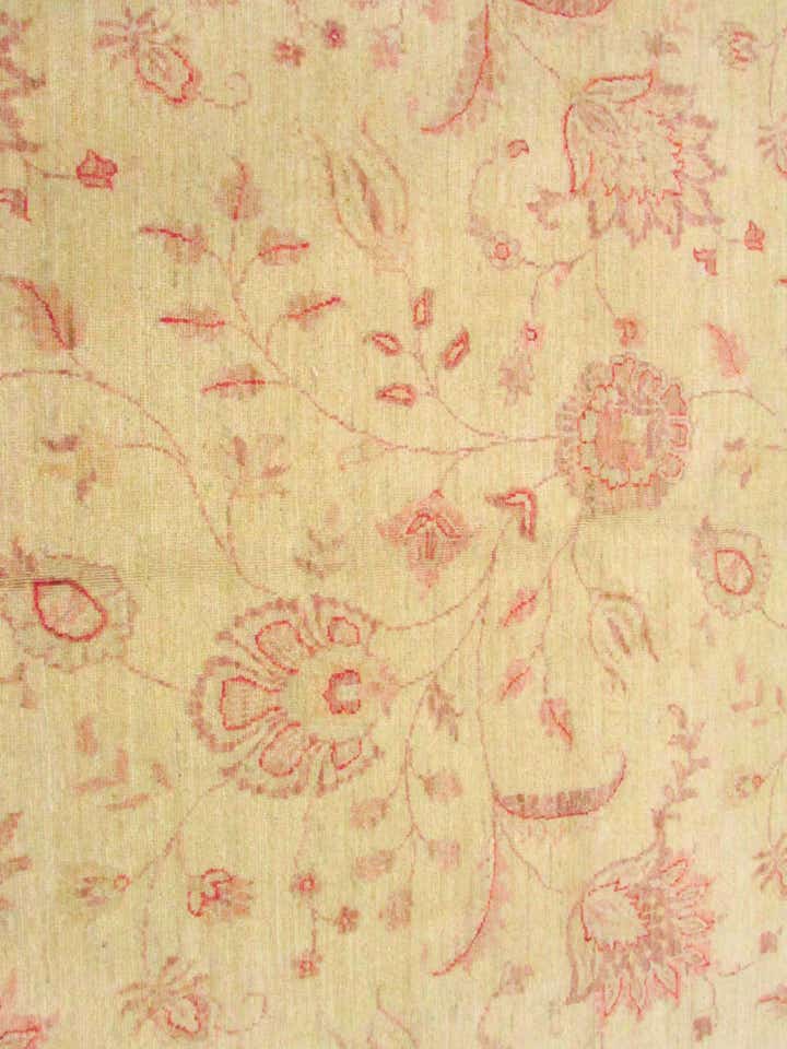 7' 4 x 21' 7 Hand Knotted Peshawar Ziegler Oriental Runner Rug