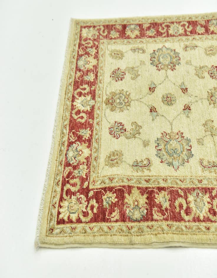 Detail image of 2' 6 x 9' 7  Hand Knotted Peshawar Ziegler Runner Rug