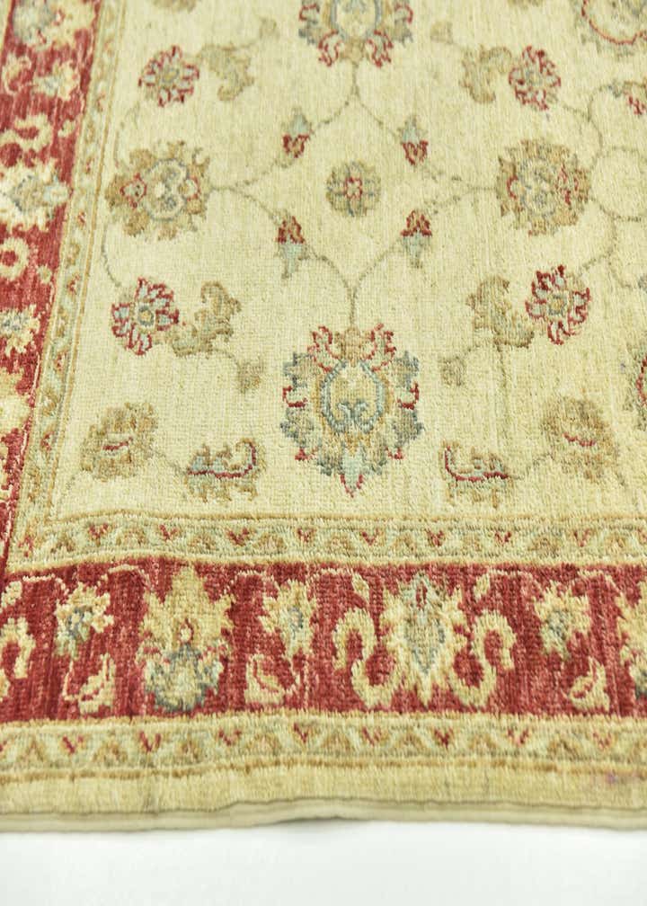 2' 6 x 9' 7 Hand Knotted Peshawar Ziegler Runner Rug