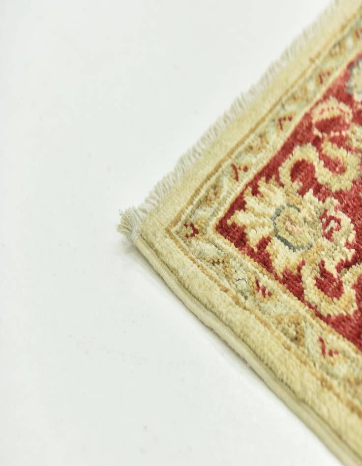 Detail image of 2' 6 x 9' 7  Hand Knotted Peshawar Ziegler Runner Rug