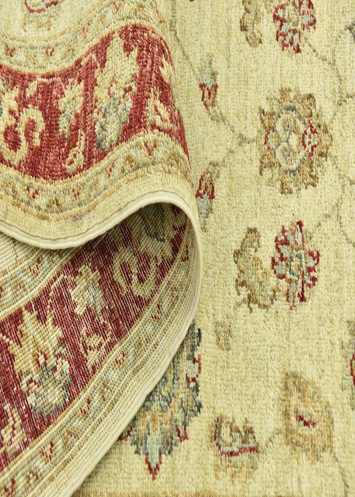 2' 6 x 9' 7 Hand Knotted Peshawar Ziegler Runner Rug