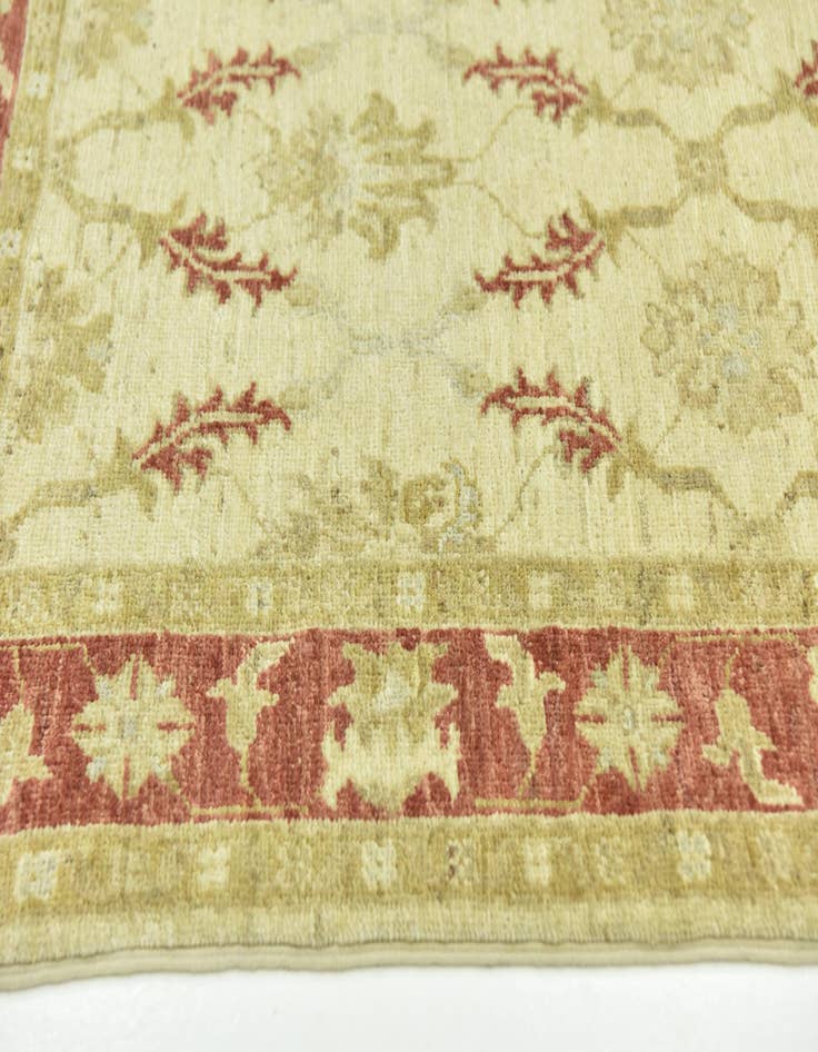 Detail image of 2' 8 x 9' 10  Hand Knotted Peshawar Ziegler Runner Rug