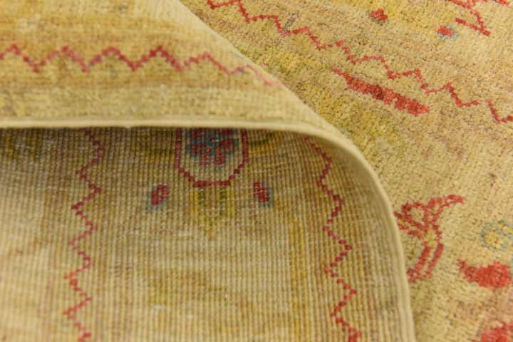 2' 7 x 10' 4 Hand Knotted Peshawar Ziegler Runner Rug
