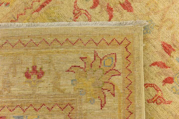 2' 7 x 10' 4 Hand Knotted Peshawar Ziegler Runner Rug