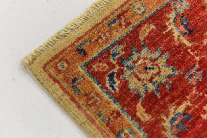 2' 6 x 8' 7 Hand Knotted Peshawar Ziegler Runner Rug