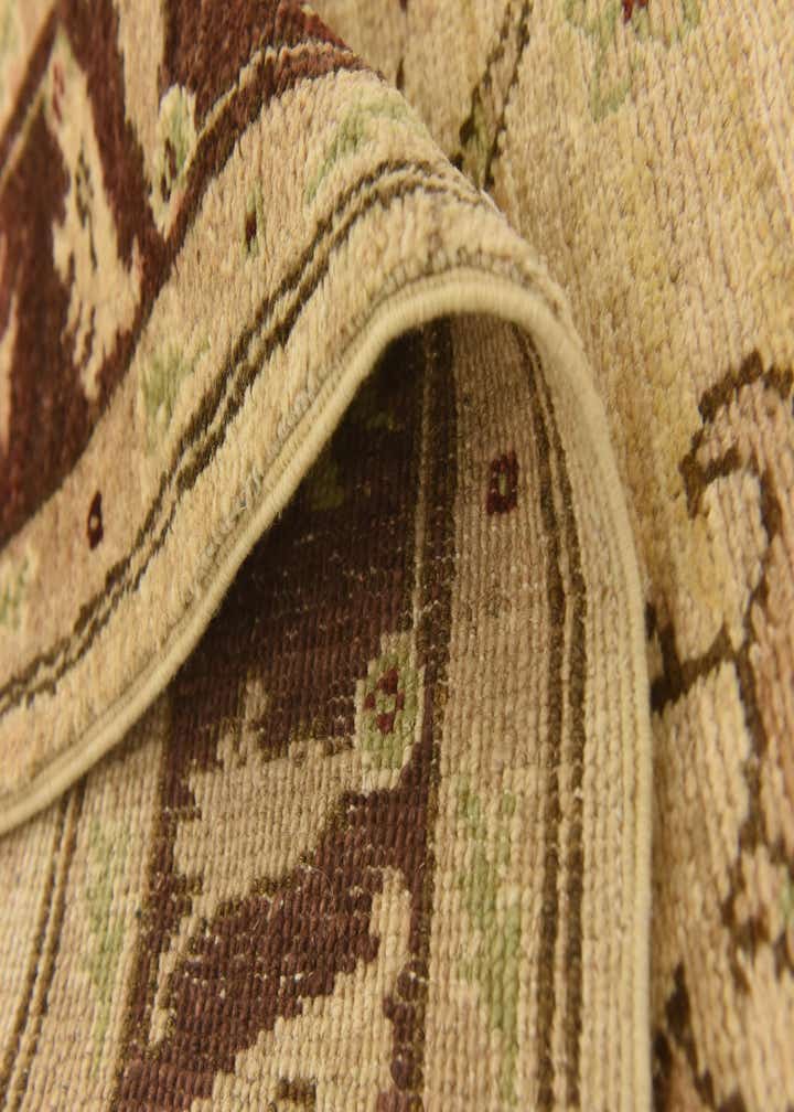 3' 10 x 19' 5 Hand Knotted Peshawar Ziegler Runner Rug