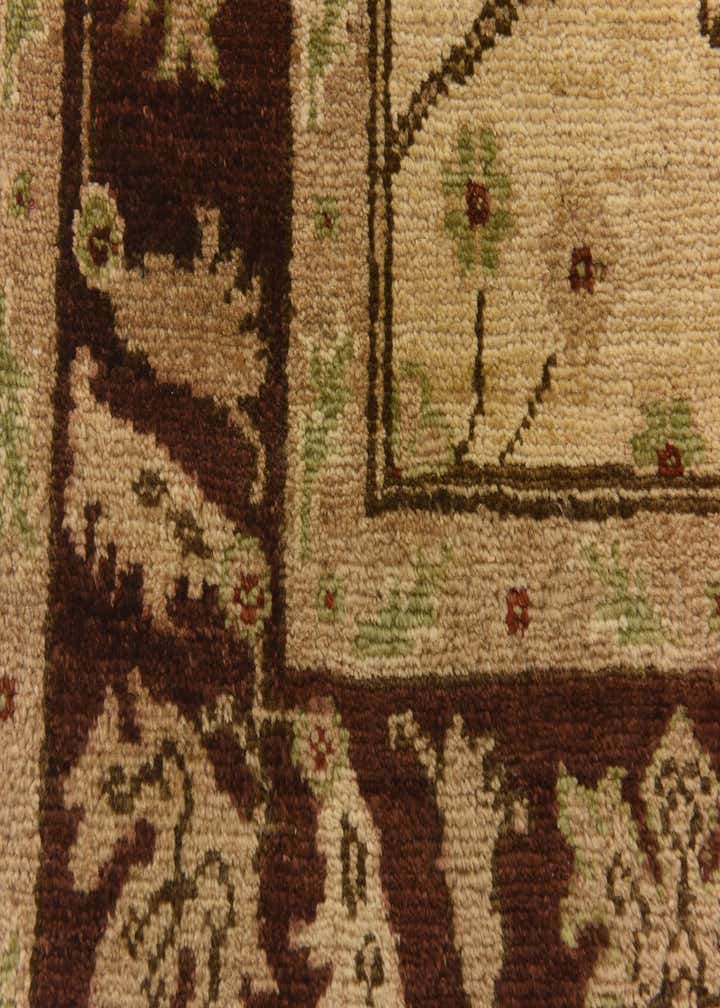 3' 10 x 19' 5 Hand Knotted Peshawar Ziegler Runner Rug