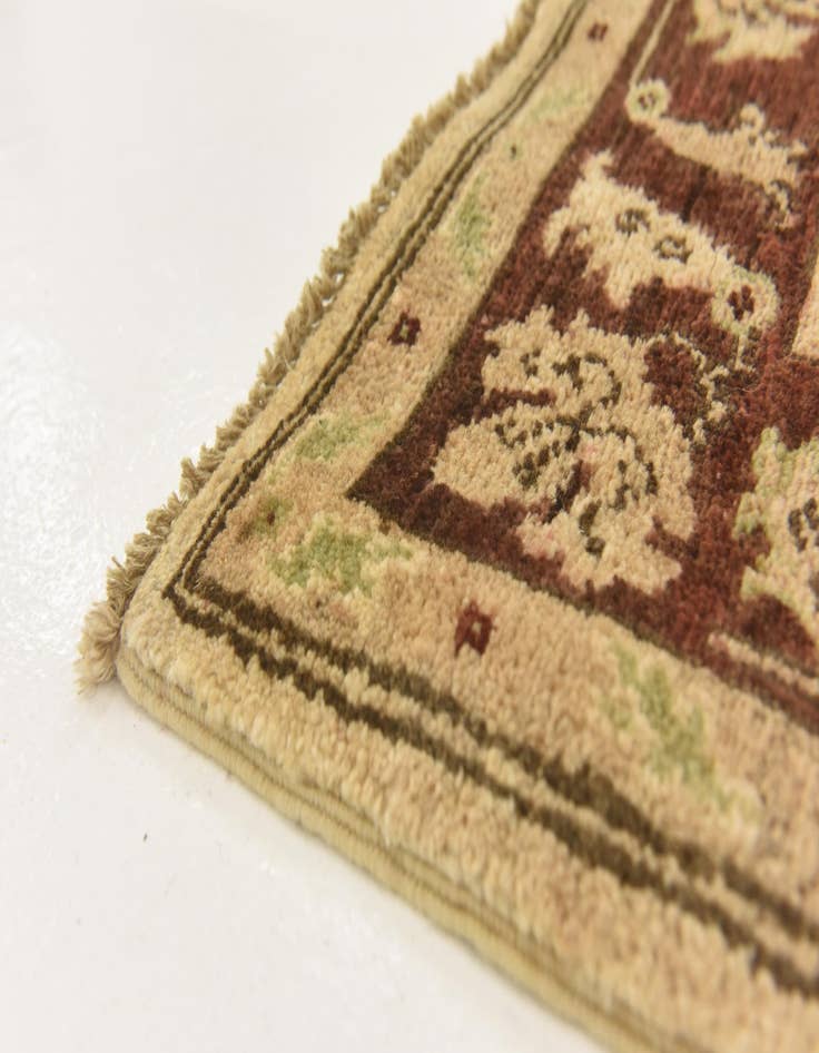 Detail image of 3' 10 x 19' 5  Hand Knotted Peshawar Ziegler Runner Rug