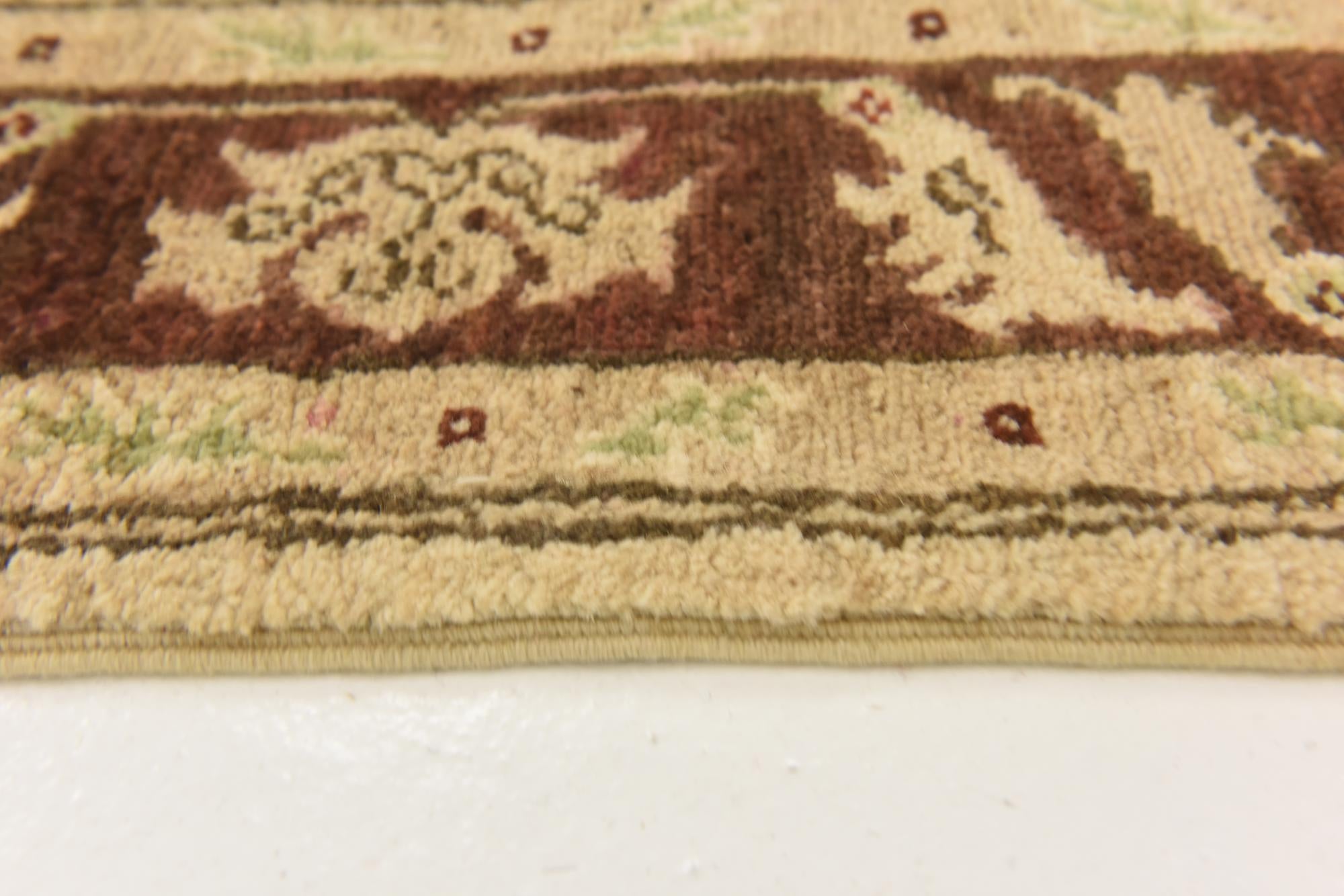 3' 10 x 19' 5 Hand Knotted Peshawar Ziegler Runner Rug