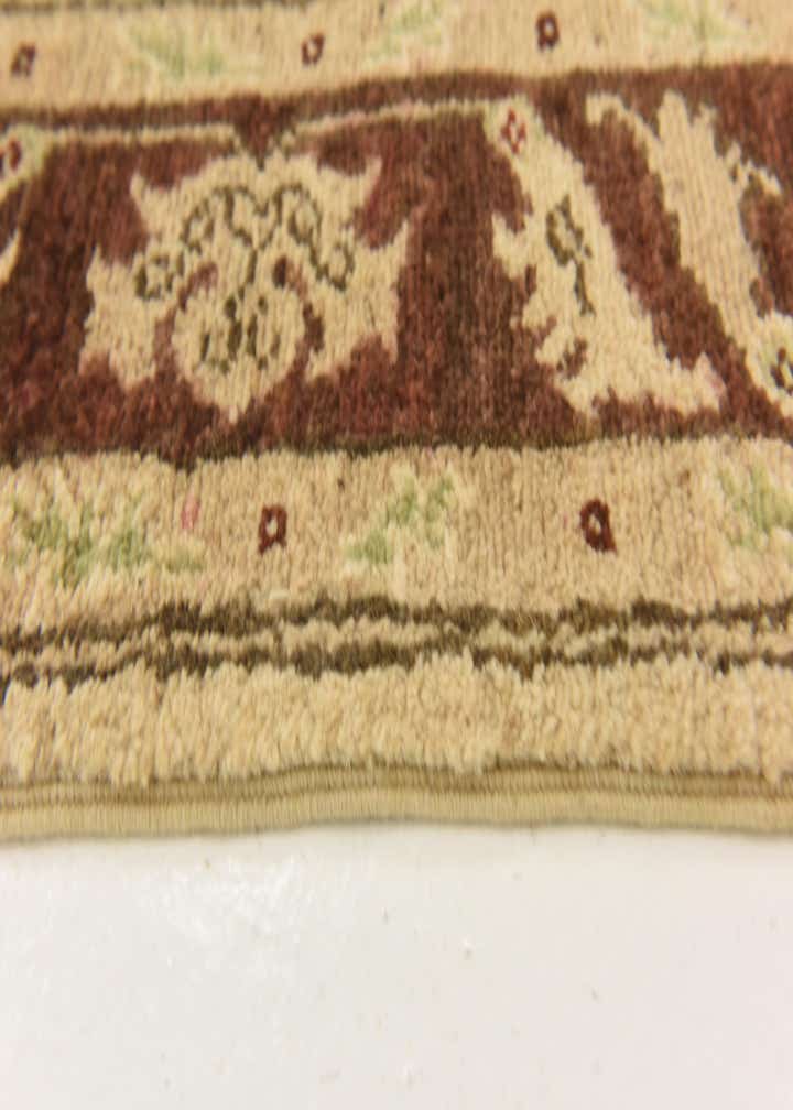 3' 10 x 19' 5 Hand Knotted Peshawar Ziegler Runner Rug