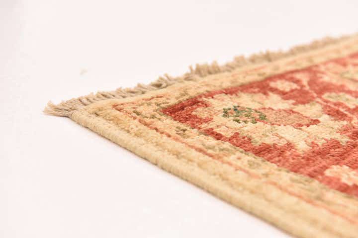 2' 8 x 9' 8 Hand Knotted Peshawar Ziegler Runner Rug