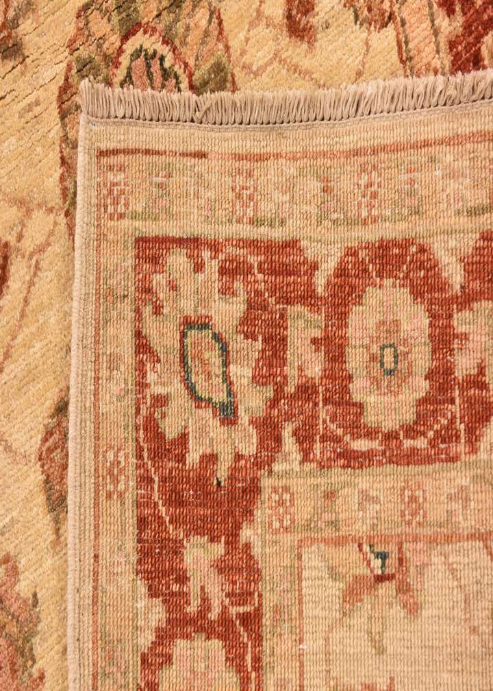 2' 10 x 9' 10 Hand Knotted Peshawar Ziegler Runner Rug