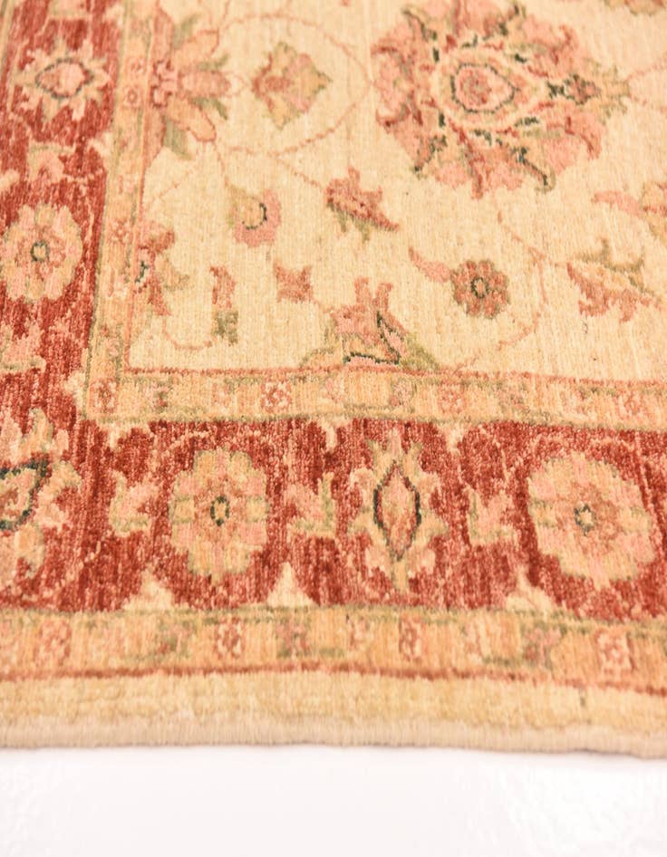 Detail image of 2' 10 x 9' 10  Hand Knotted Peshawar Ziegler Runner Rug