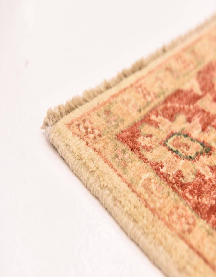 Detail image of 2' 10 x 9' 10  Hand Knotted Peshawar Ziegler Runner Rug